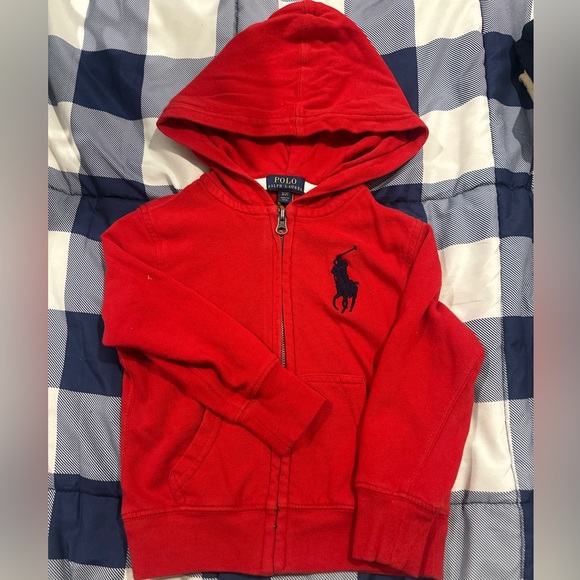 Ralph Lauren Other - Toddler boy Ralph Lauren zip up hoodie
